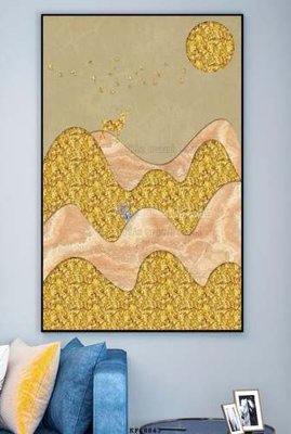 File PSD File tranh hiện đại pha lê gương KF68843 (gốc) nhiều lớp (multi-layer)