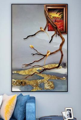 Tải file File tranh hiện đại pha lê gương KF68866 (gốc) làm tranh treo tường