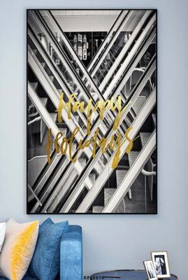 File gốc File tranh hiện đại pha lê gương KF68878 (phong cách) tối giản