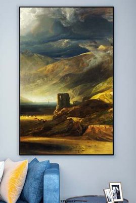 Tải file gốc File tranh hiện đại pha lê gương KF68889 (bản PSD) gốc