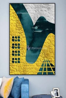 File gốc File tranh hiện đại pha lê gương KF68913 (ảnh chi tiết) để in ấn