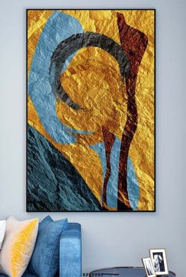 Tải file File tranh hiện đại pha lê gương KF68990 (gốc) chủ đề tâm linh