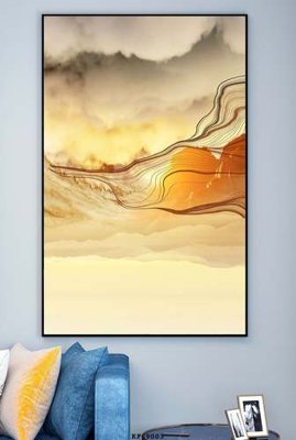 File tranh File tranh hiện đại pha lê gương KF69003 (gốc) chủ đề thiên nhiên