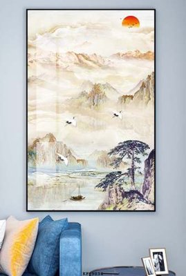 File gốc File tranh hiện đại pha lê gương KF69034 (ảnh rõ nét) để in