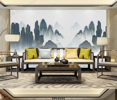 Ảnh gốc File tranh hiện đại pha lê gương KF69094 (siêu chi tiết) để in ấn