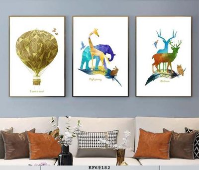 File gốc File tranh hiện đại pha lê gương KF69182 (phiên bản chuẩn) để in ấn