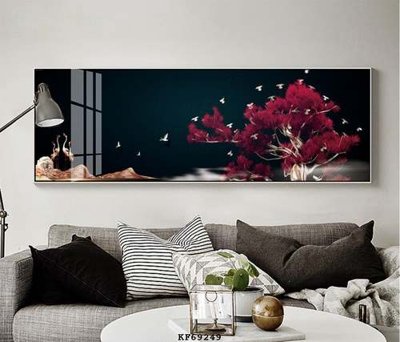 File gốc File tranh hiện đại pha lê gương KF69249 (in ấn) màu sắc trung thực