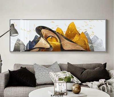 File ảnh gốc File tranh hiện đại pha lê gương KF69280 (chuyên in mica)