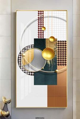 File PSD in ấn File tranh hiện đại pha lê gương KF69292 (chất lượng cao)