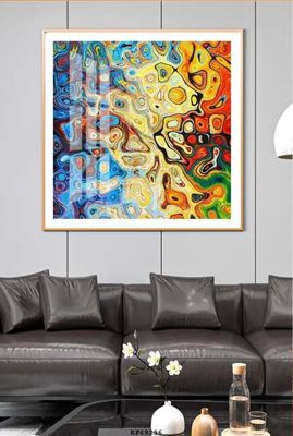 Tải về hình ảnh gốc File tranh hiện đại pha lê gương KF69296 sắc nét