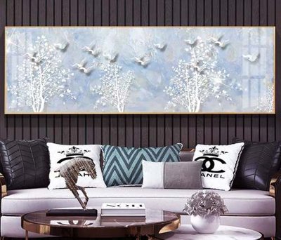 File gốc File tranh hiện đại pha lê gương KF69438 (trang trí) cho phòng khách