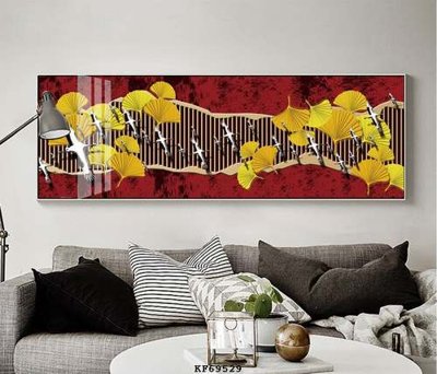 Download file gốc File tranh hiện đại pha lê gương KF69529 (in mica) trong suốt