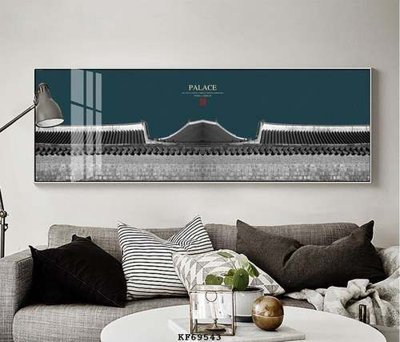 File tranh File tranh hiện đại pha lê gương KF69543 (gốc) chủ đề thành phố