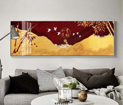 File in lụa File tranh hiện đại pha lê gương KF69586 (hoa văn) File tranh hiện đại pha lê gương KF69586