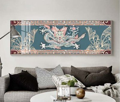 Chi tiết file ảnh File tranh hiện đại pha lê gương KF69612 sắc nét