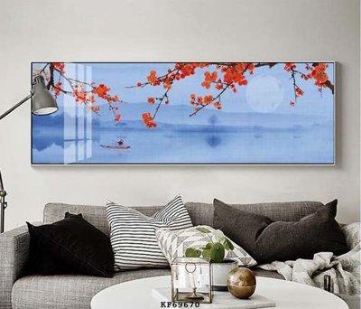 File tranh File tranh hiện đại pha lê gương KF69670 (gốc) in vải canvas