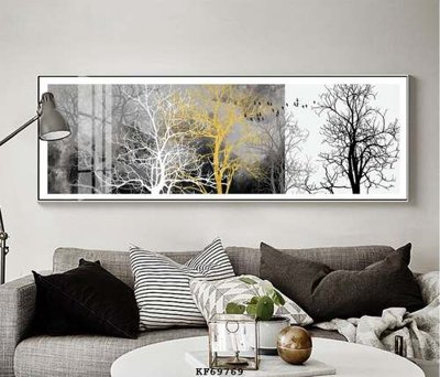 Hình ảnh file gốc File tranh hiện đại pha lê gương KF69769 cho in UV