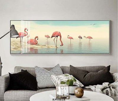 File in trần File tranh hiện đại pha lê gương KF69816 (bản gốc) bầu trời