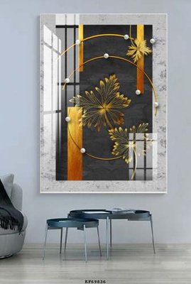 File PSD in ấn File tranh hiện đại pha lê gương KF69836 (chất lượng cao)