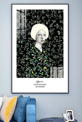 File gốc File tranh hiện đại pha lê gương KF69923 (ảnh chi tiết) để in ấn