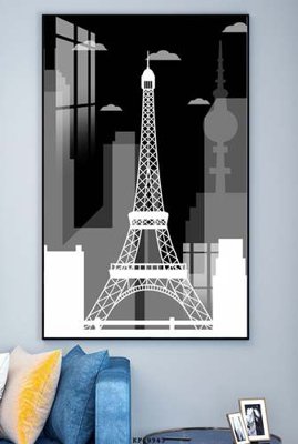 File in ấn File tranh hiện đại pha lê gương KF69943 chuyên nghiệp