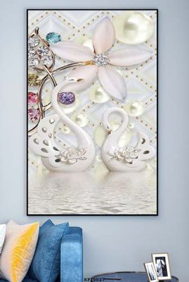 File PSD File tranh hiện đại pha lê gương KF70027 (bản gốc) cho nhà in