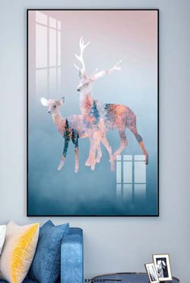 File PSD in ấn File tranh hiện đại pha lê gương KF70088 (chất lượng cao)