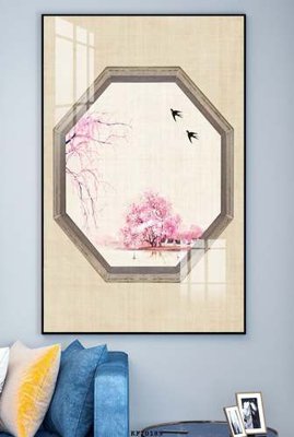 File gốc File tranh hiện đại pha lê gương KF70189 (ảnh chi tiết) để in trần