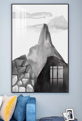 Download file File tranh hiện đại pha lê gương KF70231 (gốc) in mica bàn thờ