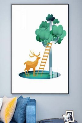 File tranh gốc File tranh hiện đại pha lê gương KF70233 (bản quyền) Filetranh.com