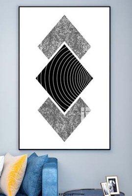 File in mica File tranh hiện đại pha lê gương KF70248 (bản gốc) sắc sảo