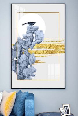 File PSD File tranh hiện đại pha lê gương KF70350 (nguyên bản) cho thiết kế