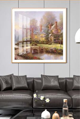 Download file gốc File tranh hiện đại pha lê gương KF70354 (in mica) 3D