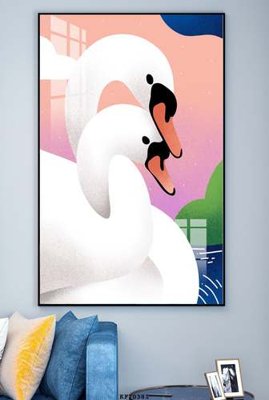 File gốc File tranh hiện đại pha lê gương KF70381 (chuẩn CMYK) cho nhà in