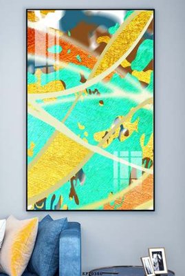 Download file gốc File tranh hiện đại pha lê gương KF70386 (in mica) logo