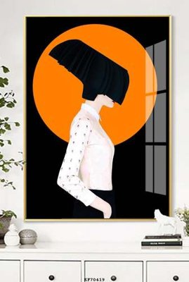 File PSD File tranh hiện đại pha lê gương KF70419 (gốc) nhiều lớp (multi-layer)