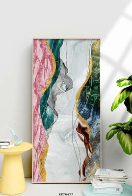 Hình ảnh gốc File tranh hiện đại pha lê gương KF70477 (để in khổ lớn)