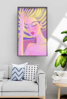 File gốc in ấn File tranh hiện đại pha lê gương KF70499 chuẩn màu CMYK