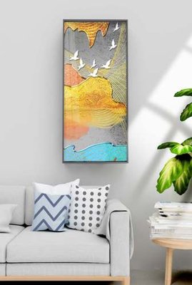 File gốc File tranh hiện đại pha lê gương KF70531 (chuẩn màu) cho in offset