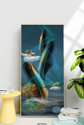 Mua file gốc File tranh hiện đại pha lê gương KF70584 (chất lượng) tại Filetranh.com