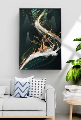 Tải file File tranh hiện đại pha lê gương KF70585 (gốc) in tranh tráng gương