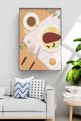 File gốc File tranh hiện đại pha lê gương KF70587 (AI/EPS) cho in ấn