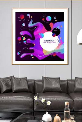 File PSD File tranh hiện đại pha lê gương KF70723 (bản gốc) dễ dàng edit