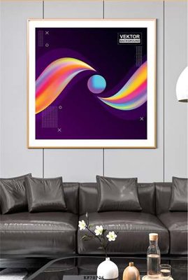 File in ấn File tranh hiện đại pha lê gương KF70726 (bản gốc) từ file gốc