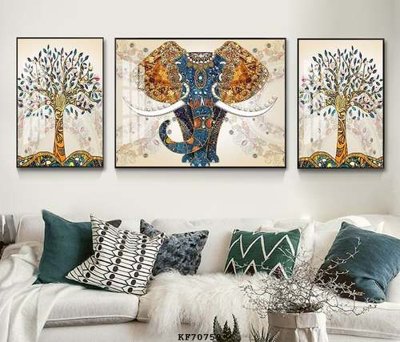 Download file File tranh hiện đại pha lê gương KF70759 (gốc) in mica đèn LED