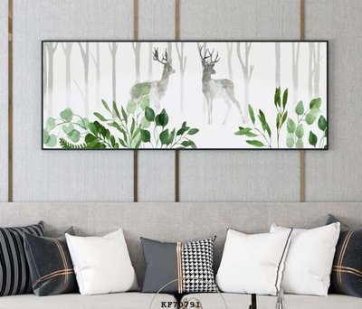 File in ấn File tranh hiện đại pha lê gương KF70791 (bản gốc) cao cấp