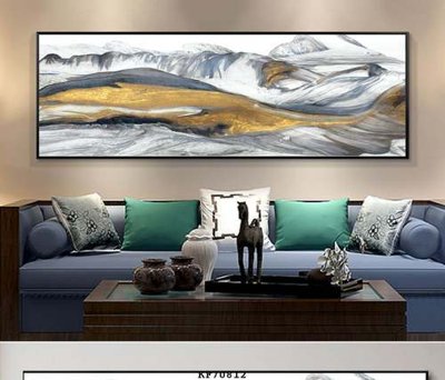 Tải file File tranh hiện đại pha lê gương KF70812 (PSD) cho in ấn quảng cáo