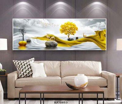 Tải file File tranh hiện đại pha lê gương KF70853 (gốc) làm tranh trang trí