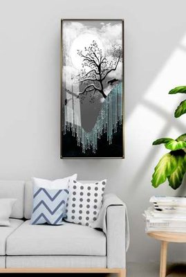 File ảnh gốc File tranh hiện đại pha lê gương KF70879 không vỡ nét