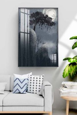 Tải file File tranh hiện đại pha lê gương KF70984 (gốc) làm tranh trang trí